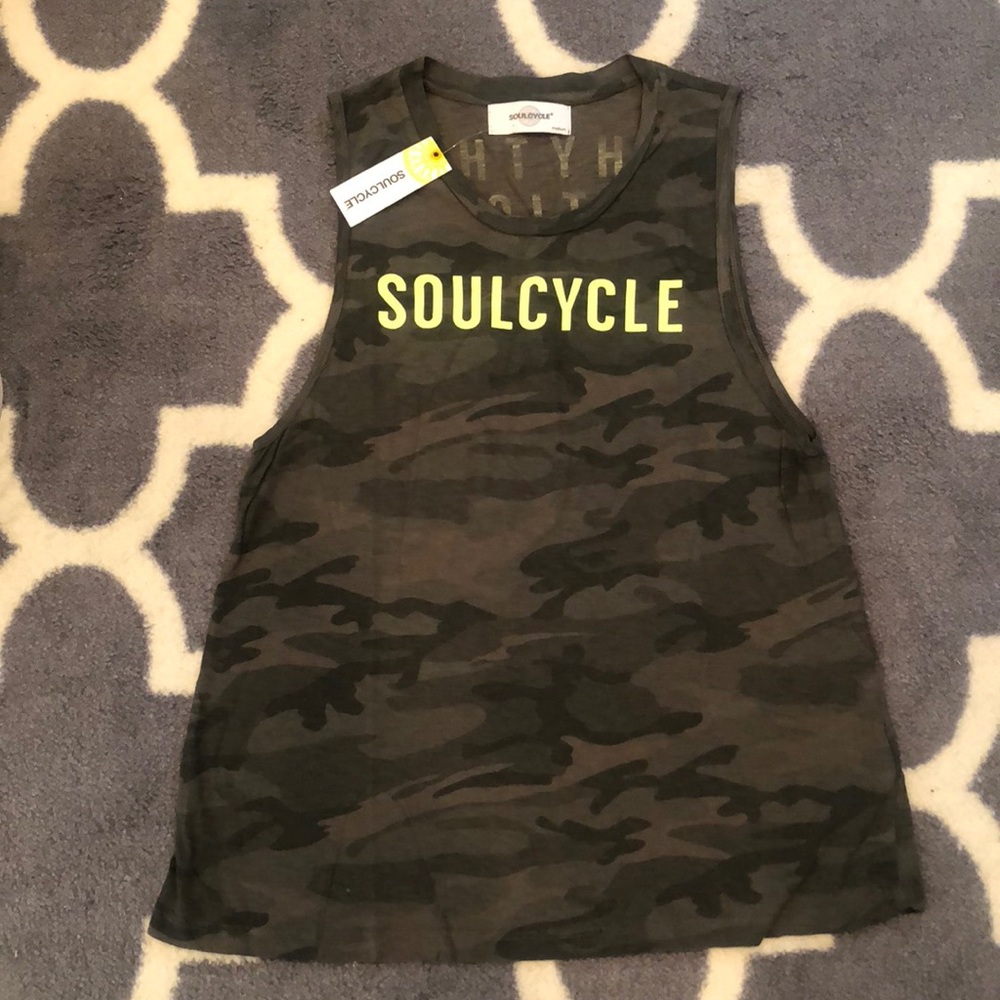 SoulCycle Camo Tank Top